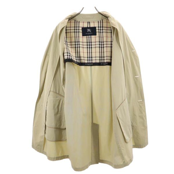 BURBERRY バーバリー 日本製 三陽商会 ステンカラーコート M ベージュ メンズ
