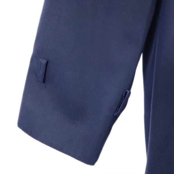 LONDON FOG ロンドンフォグ ステンカラーコート ネイビー系 レディース