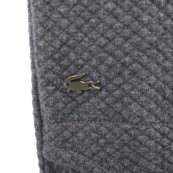 LACOSTE ラコステ 5分袖 タートルネック ワンピース 36 グレー レディース