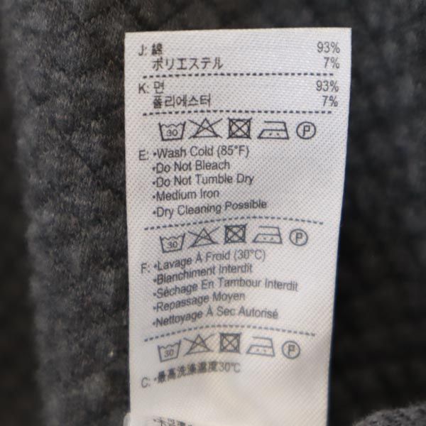 LACOSTE ラコステ 5分袖 タートルネック ワンピース 36 グレー レディース