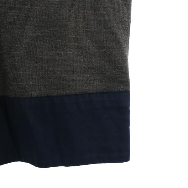 SEE BY CHLOE シーバイクロエ 半袖 ワンピース 38 グレー バックリボン レディース