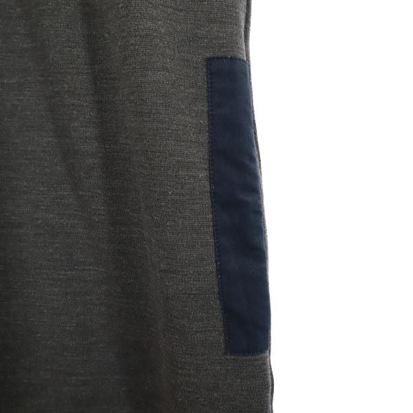 SEE BY CHLOE シーバイクロエ 半袖 ワンピース 38 グレー バックリボン レディース