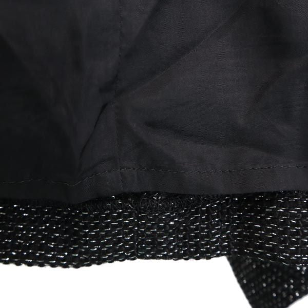 Michael Kors マイケルコース ラメ 半袖 ラメ ワンピース 4 ブラック系 バックジップ レディース