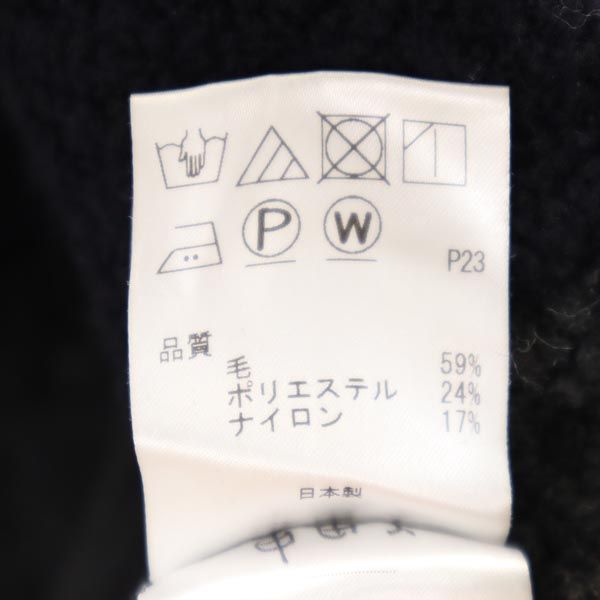 PS Paul Smith ピーエスポールスミス ウールブレンド 長袖 ノーカラーコート S グレー系 レディース