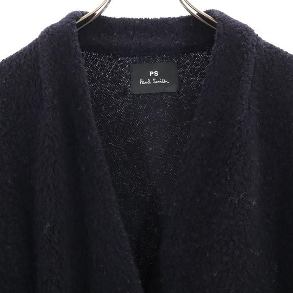 PS Paul Smith ピーエスポールスミス ウールブレンド 長袖 ノーカラーコート S グレー系 レディース