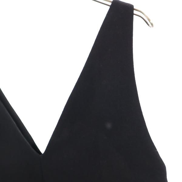 ADORE アドーア キャミワンピース 38 ブラック系 バックジップ レディース