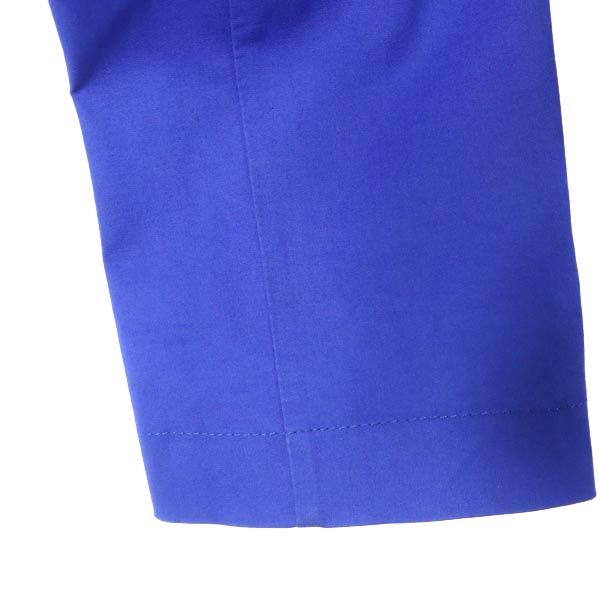 Mackintosh マッキントッシュ 英国製 ステンカラーコート 32 青 ゴム引き レディース