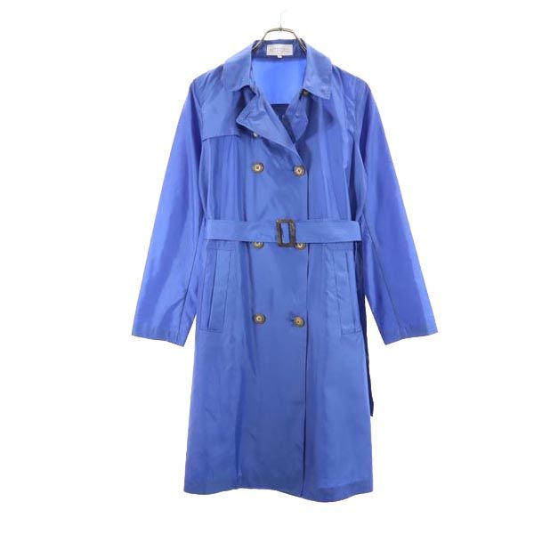 MACKINTOSH PHILOSOPHY マッキントッシュフィロソフィー 三陽商会 トレンチコート 38 ブルー系 レディース