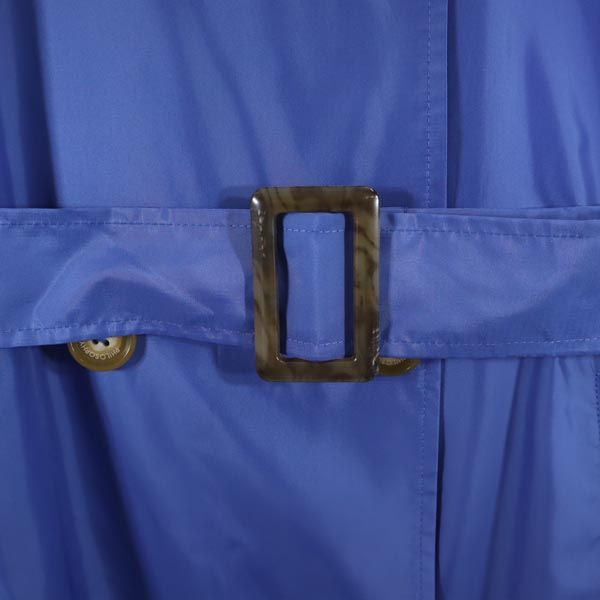 MACKINTOSH PHILOSOPHY マッキントッシュフィロソフィー 三陽商会 トレンチコート 38 ブルー系 レディース