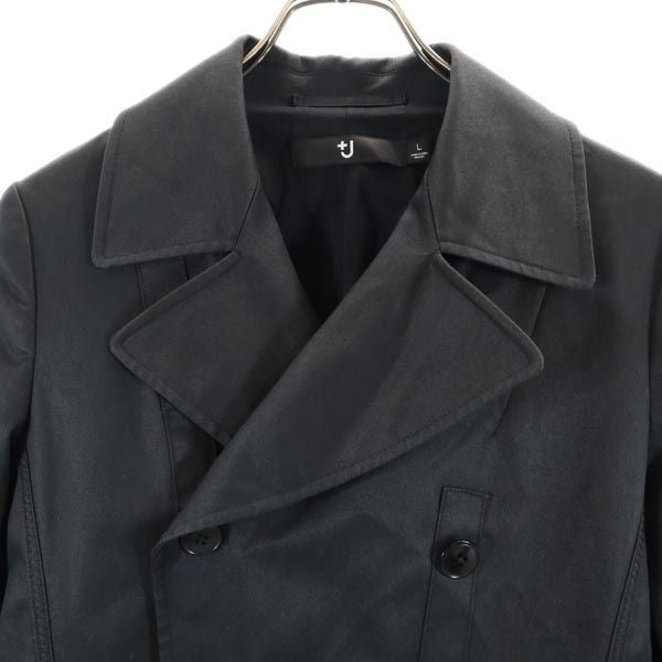 UNIQLO +J ユニクロ プラスジェイ トレンチコート L ブラック レディース