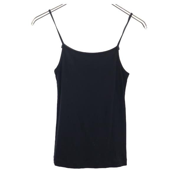 BURBERRY バーバリー 日本製 三陽商会 総柄 半袖 アンサンブル ワンピース 36 ブラック系 インナー キャミソール レディース