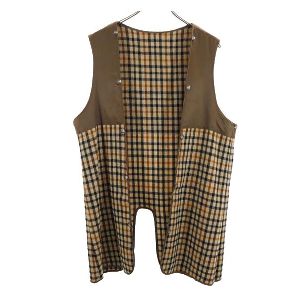 ダックス 日本製 ジャケット ベージュ×ブラウン DAKS ライナー メンズ