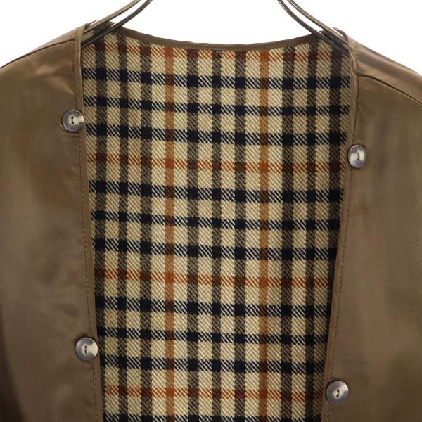 ダックス 日本製 ジャケット ベージュ×ブラウン DAKS ライナー メンズ