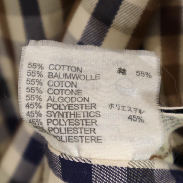 Aquascutum アクアスキュータム 英国製 トレンチコート カーキ系 メンズ