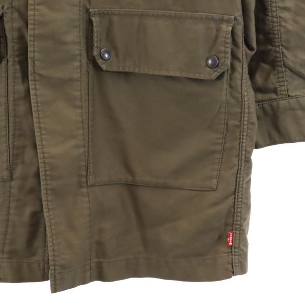 VICTIM ヴィクティム 日本製 ミリタリージャケット L カーキ メンズ