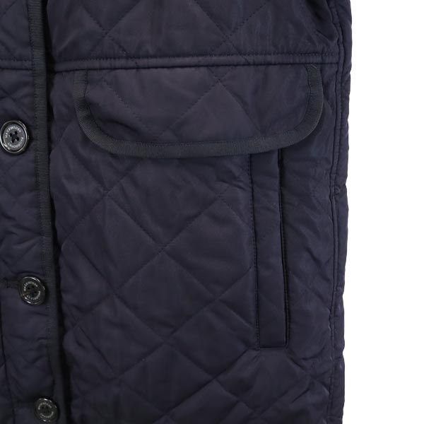 MACKINTOSH PHILOSOPHY マッキントッシュフィロソフィー 三陽商会 キルティングジャケット 36 パープル フード レディース