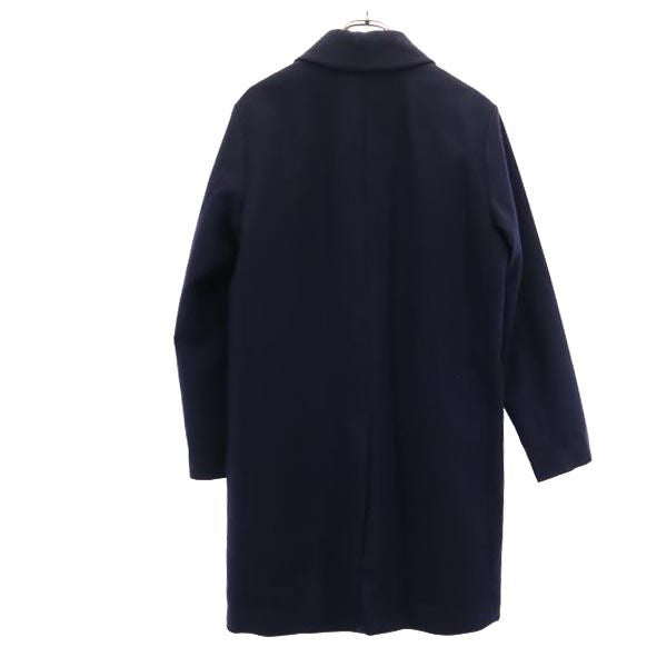 MACKINTOSH PHILOSOPHY マッキントッシュフィロソフィー 三陽商会 長袖 カシミヤウール ステンカラーコート 38 ネイビー レディース