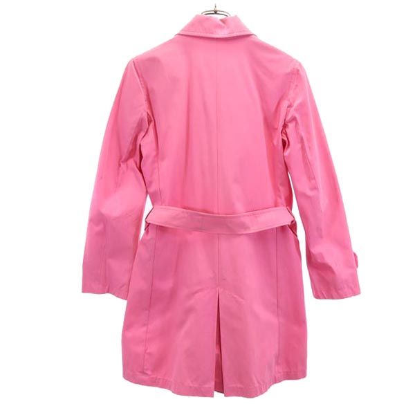 MAX MARA マックスマーラ イタリア製 長袖 ステンカラーコート 38 ピンク レディース