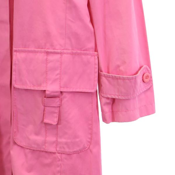 MAX MARA マックスマーラ イタリア製 長袖 ステンカラーコート 38 ピンク レディース