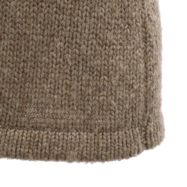 ARMANI JEANS アルマーニジーンズ ニット カーディガン USA6 ブラウン レディース