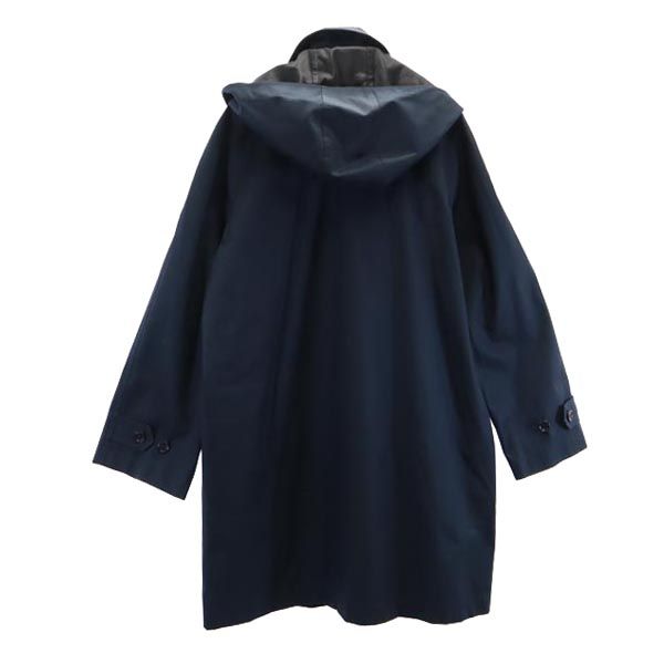 FACTOTUM ファクトタム ステンカラーコート ネイビー メンズ