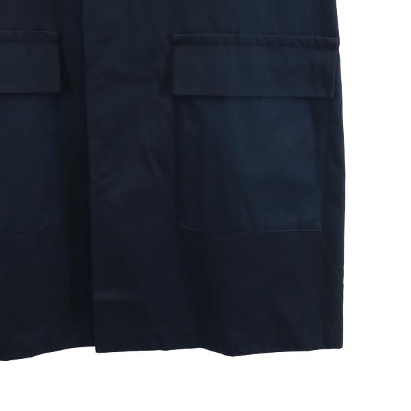 FACTOTUM ファクトタム ステンカラーコート ネイビー メンズ