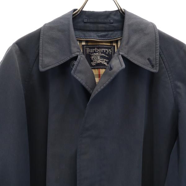 Burberrys バーバリーズ 90s オールド ステンカラーコート ネイビー メンズ