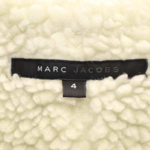 MARC JACOBS マークジェイコブス モッズコート 4 黒 裏ボア レディース