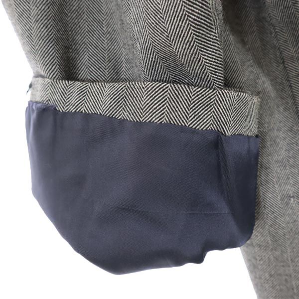 バーバリーズ 90s オールド カシミヤウール ステンカラーコート グレー系 Burberrys メンズ