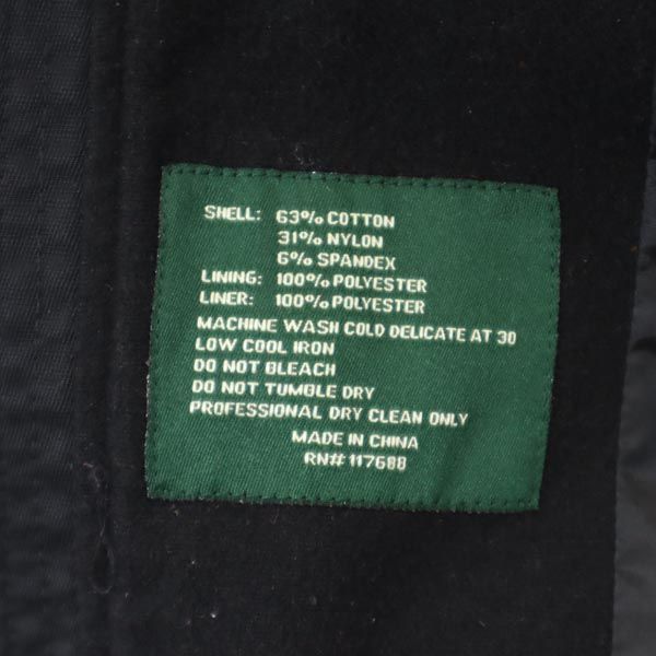 RALPH LAUREN ラルフローレン ステンカラーコート 42S 黒 メンズ