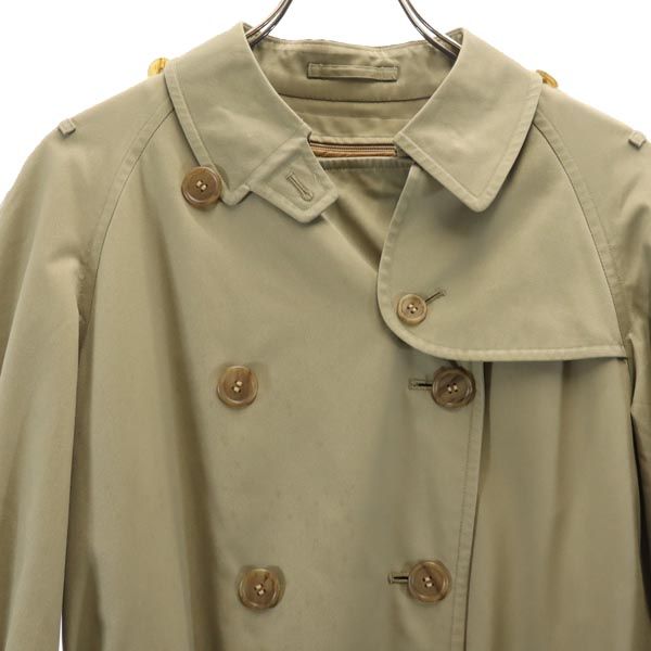 Burberrys バーバリーズ 90s 2WAY オールド トレンチコート 9A カーキ系 ライナー付き レディース