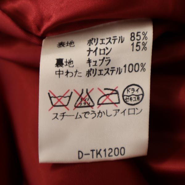 Aquascutum アクアスキュータム 日本製 トレンチコート 9 赤 薄中綿入 レディース