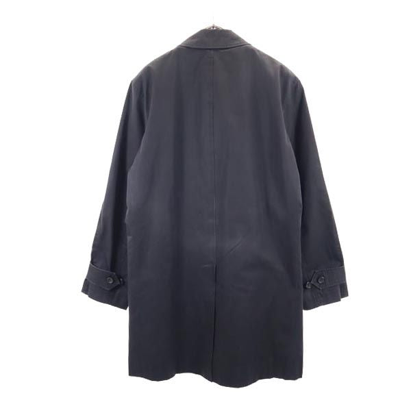 Paul Smith ポールスミス 日本製 ライナー付き ステンカラーコート L ブラック メンズ
