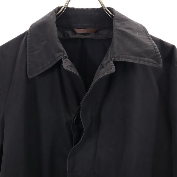 PS Paul Smith ピーエスポールスミス ステンカラーコート L ブラック メンズ