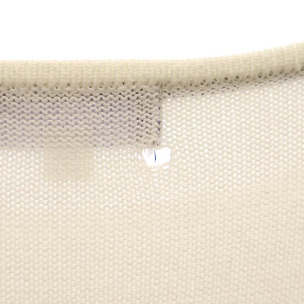 BLUE LABEL CRESTBRIDGE ブルーレーベルクレストブリッジ 三陽商会 ボーダー 長袖 ワンピース 38 白×黒 レディース