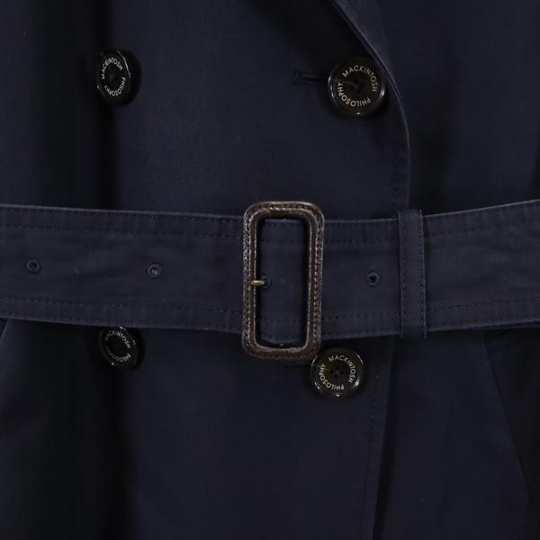 MACKINTOSH PHILOSOPHY マッキントッシュフィロソフィー トレンチコート 36 ネイビー系 レディース