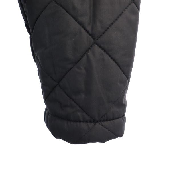 Mackintosh マッキントッシュ 英国製 ボア キルティングジャケット 36 ブラック レディース