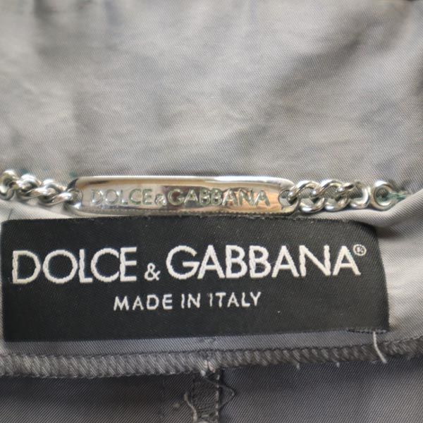 DOLCE&GABBANA ドルチェアンドガッバーナ 長袖 トレンチコート グレー系 レディース
