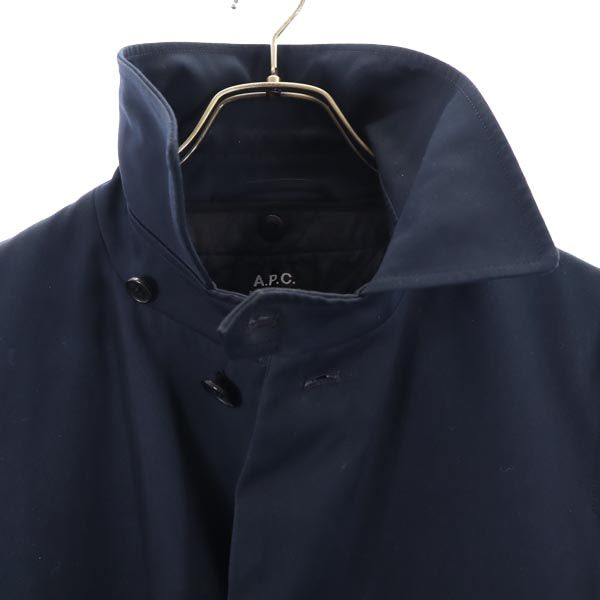 アーペーセー ライナー付き ステンカラーコート XXS ネイビー A.P.C. メンズ