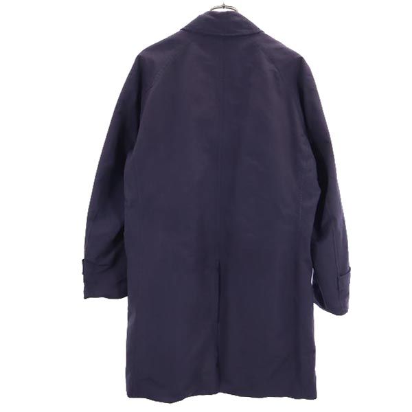 VETRA ベトラ ウールブレンド 長袖 ライナー付き ステンカラーコート 40 ネイビー系 メンズ