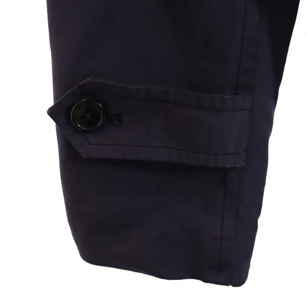 VETRA ベトラ ウールブレンド 長袖 ライナー付き ステンカラーコート 40 ネイビー系 メンズ