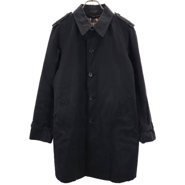 Paul Smith ポールスミス 日本製 ライナー付き ステンカラーコート M ブラック系 LONDON メンズ