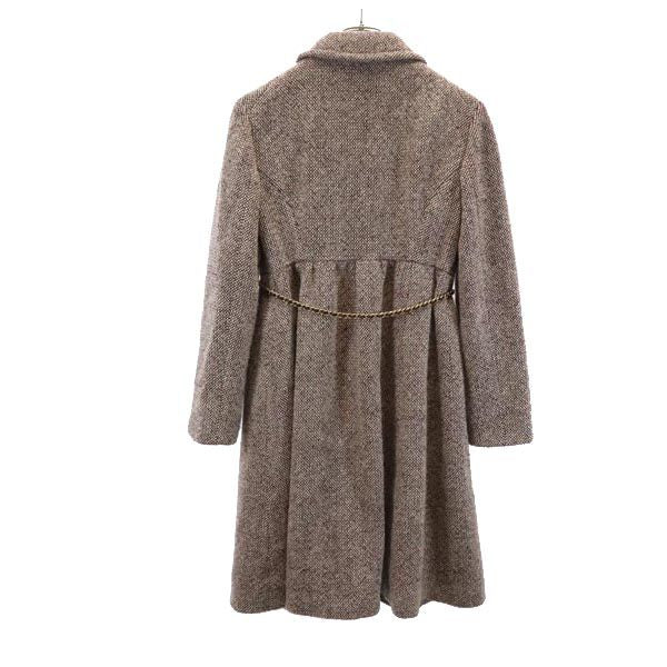 ミュウミュウ 長袖 ワンピース 38 ブラウン系 MIUMIU レディース