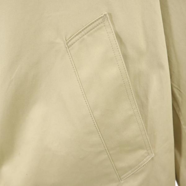 MACOBER マコバー コート L ベージュ コーデュロイ襟 メンズ