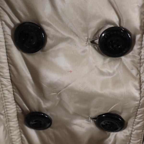 BURBERRY バーバリー 中綿 トレンチコート 38 ベージュ 三陽商会 レディース