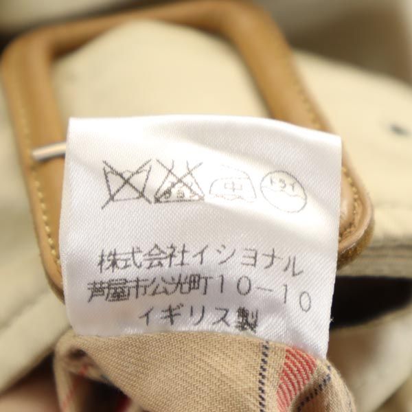 GRENFELL グレンフェル イギリス製 トレンチコート 32 ベージュ レディース