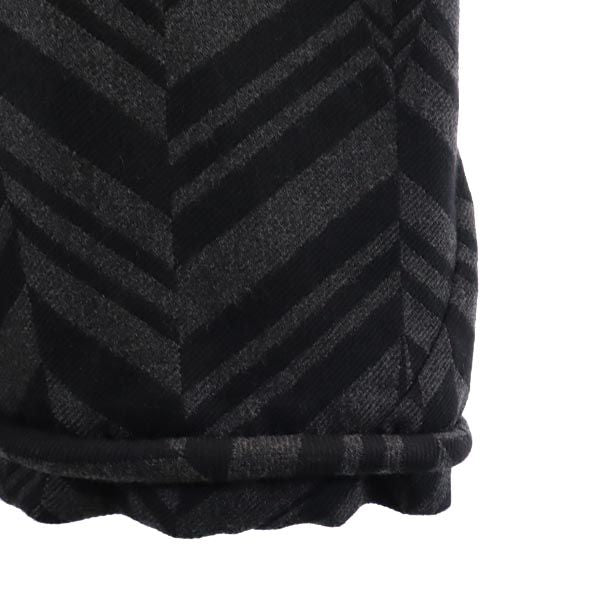 Alexander Wang アレキサンダーワン USA製 ノースリーブ ミニワンピース 2 黒×グレー ジャンパースカート レディース