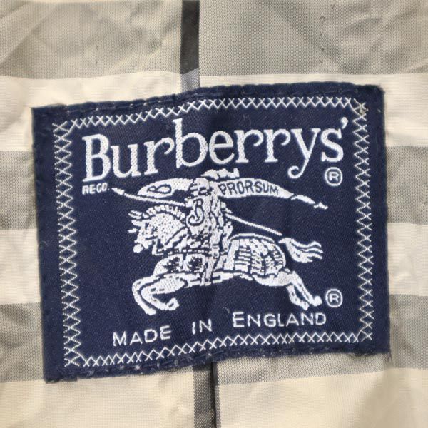 Burberrys バーバリーズ 80s 英国製 オールド トレンチコート ベージュ レディース