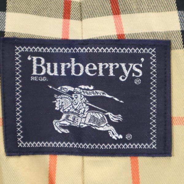 Burberrys バーバリーズ 90s 三陽商会 日本製 オールド トレンチコート 98-185-8 アイボリー系 メンズ