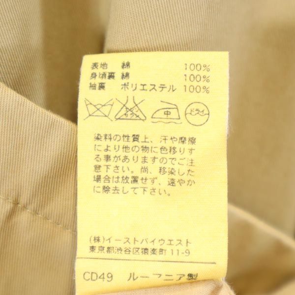 A.P.C. アーペーセー トレンチコート 38 ベージュ レディース